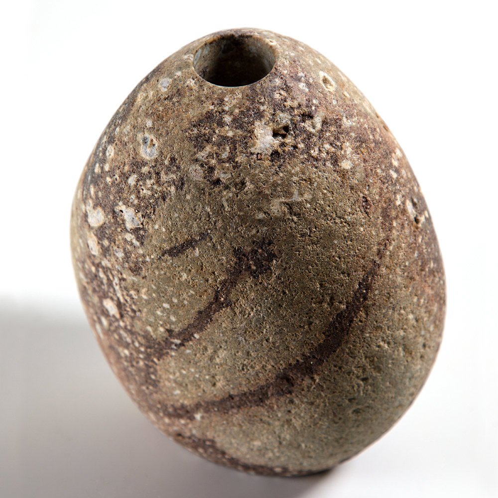 Ваза для интерьера Камень Морская Галька III