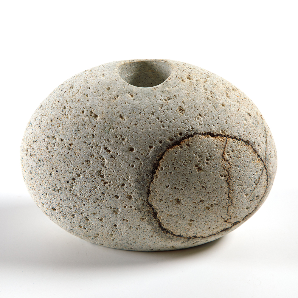 Ваза для интерьера Камень Морская Галька IV