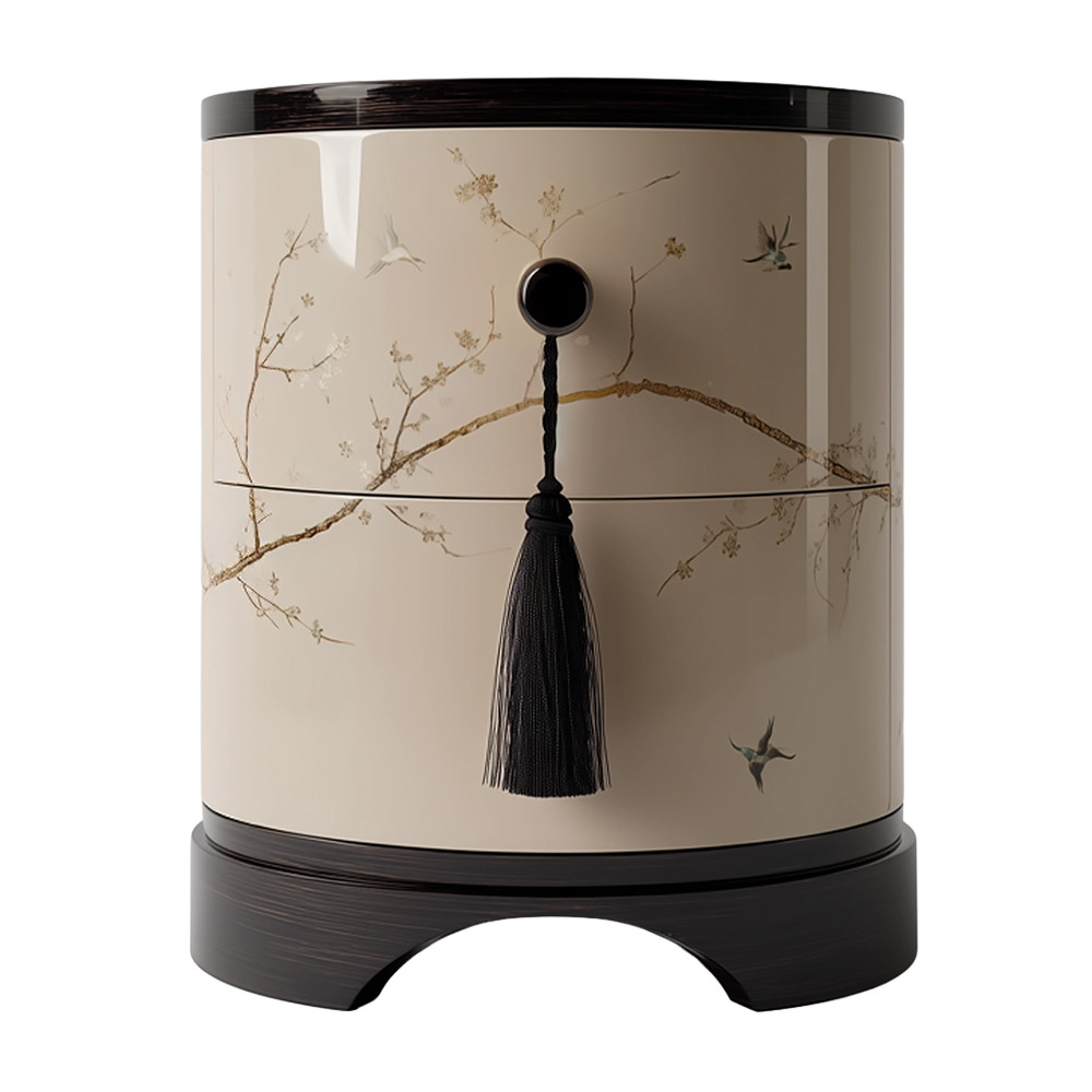 Прикроватная тумбочка Sakura с двумя ящиками