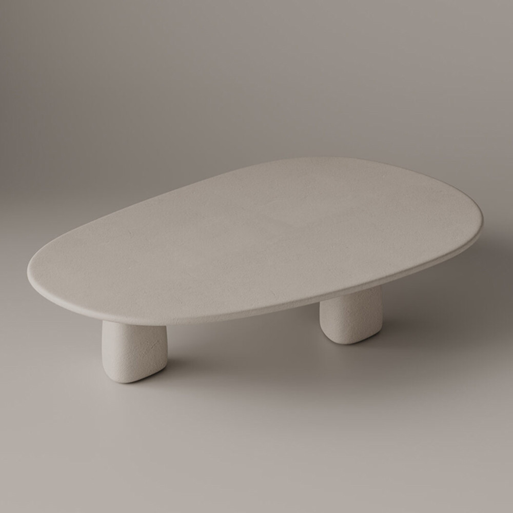 Овальный журнальный стол  Stone Dolmen Table на 3 ножках