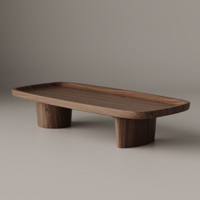 Журнальные столы Table Sturdy Base Орех