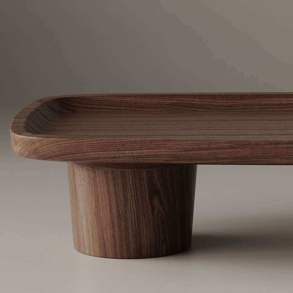 Журнальные столы Table Sturdy Base Орех