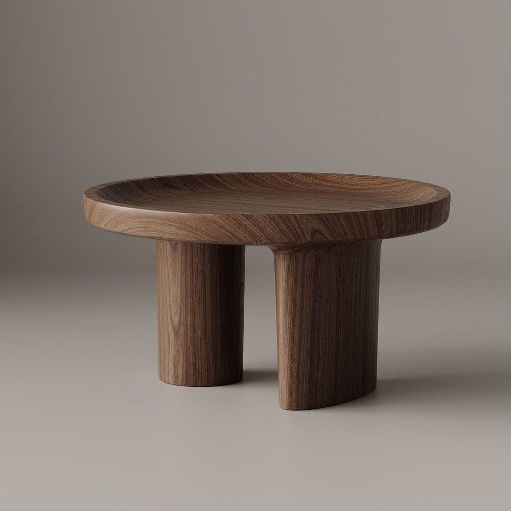 Журнальные столы Table Sturdy Base Орех