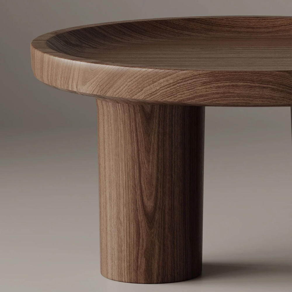 Журнальные столы Table Sturdy Base Орех