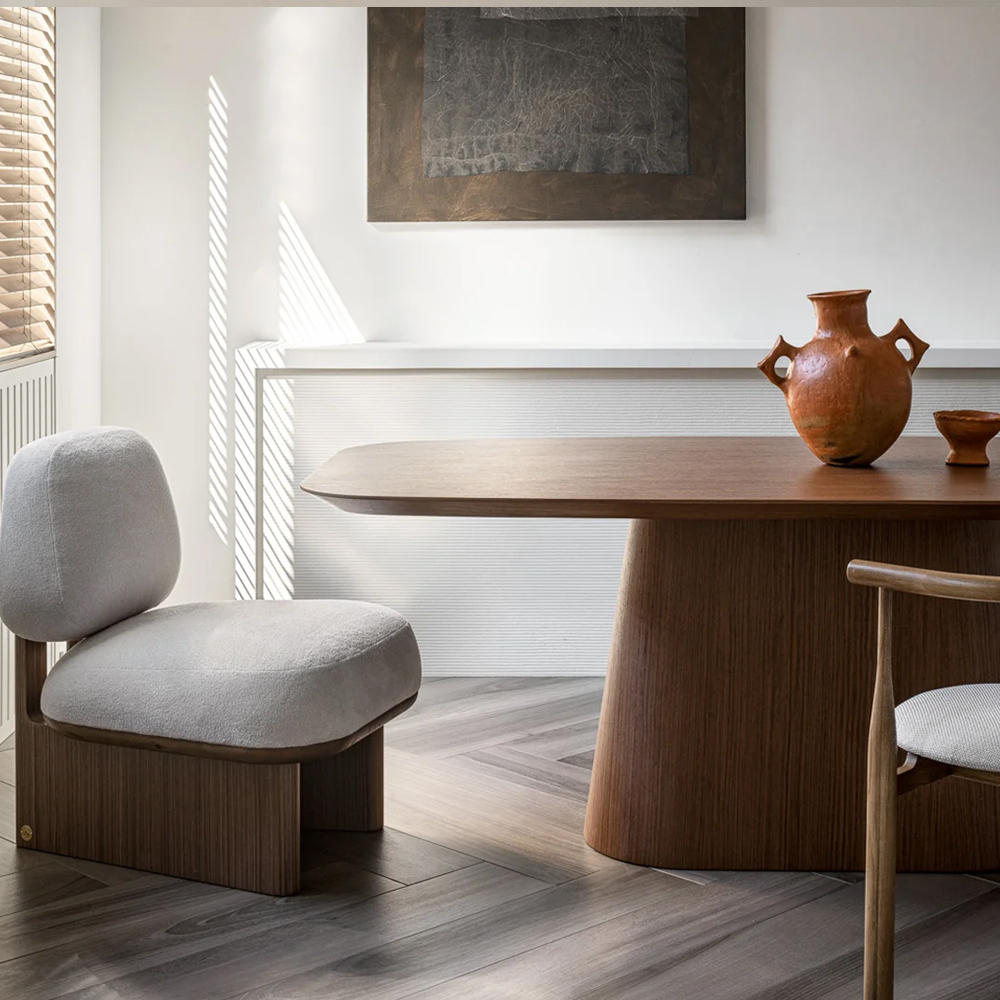 Стол обеденный Complex Conical Table Дуб