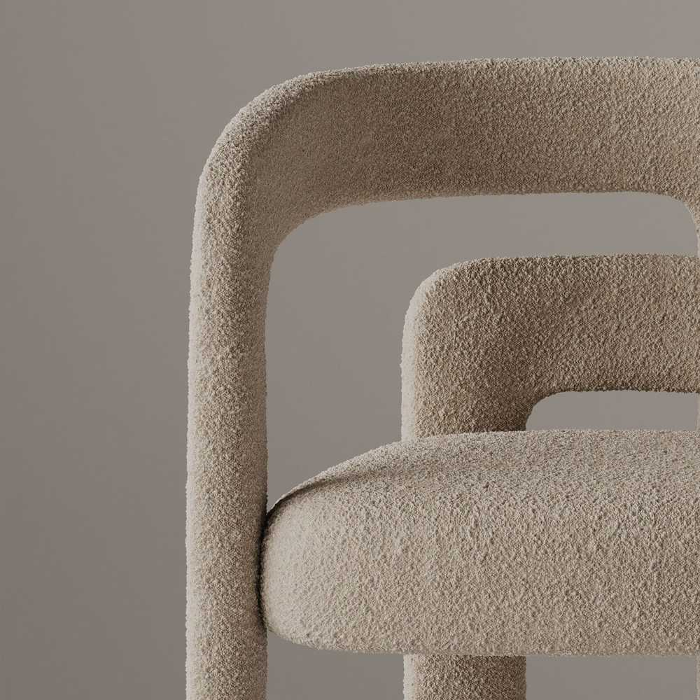 Стул мягкий Unusual Lines Chair