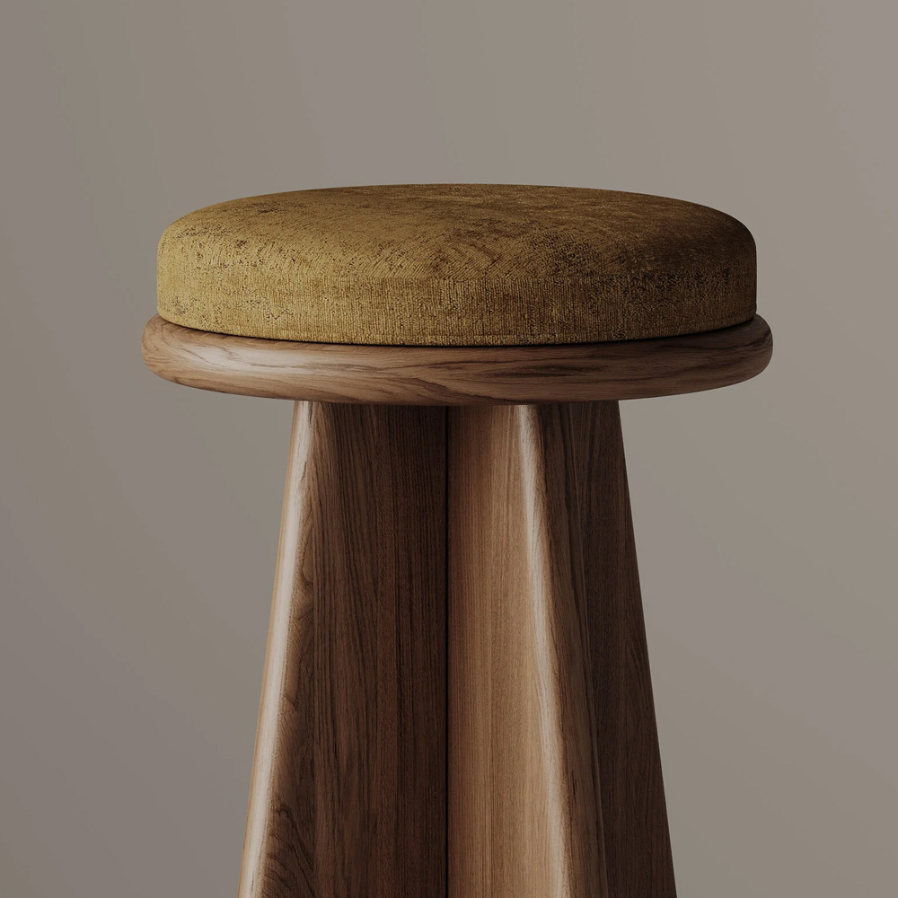 Стул полубарный Complex Conical Chair