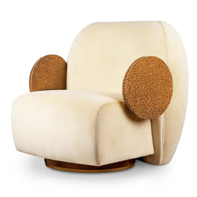 Дизайнерское Кресло Jazz Light Chair Beige