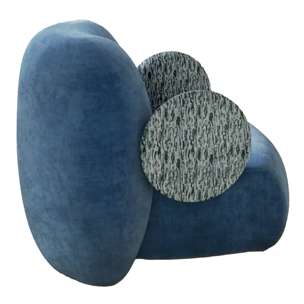 Дизайнерское Кресло Jazz Chair Chair Blue