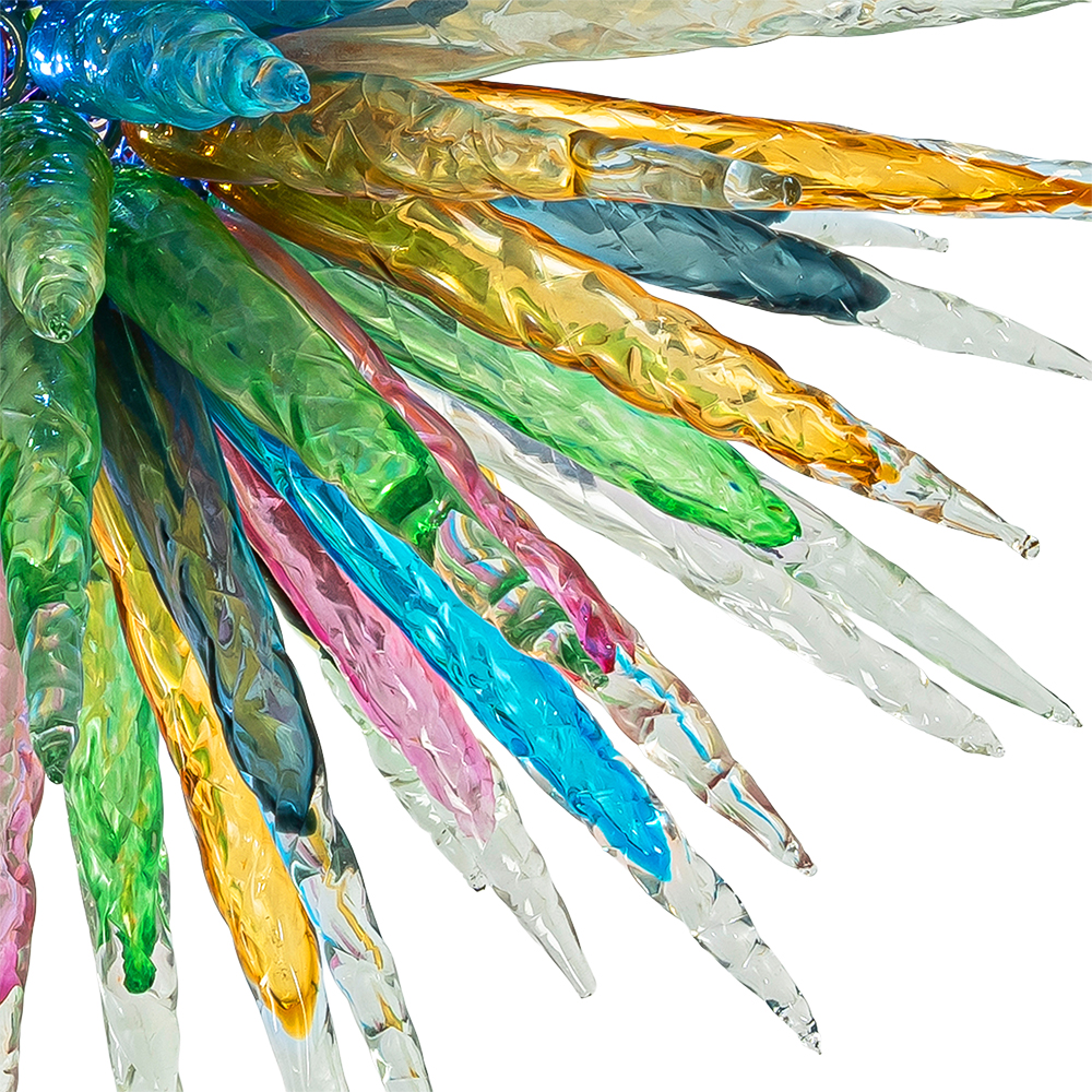 Sputnik Murano Blown Glass Chandelier Multi-Colors