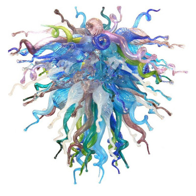 Люcтра Blue Sea Jellyfish Glass Chandelier D80