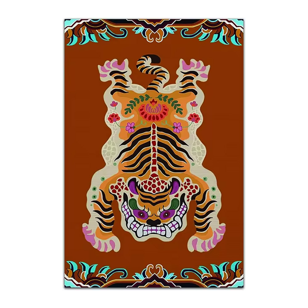 Ковер Tiger Tibetan Carpet Red