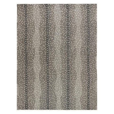 Antelope Hand-Tufted Wool Area Rug Grey