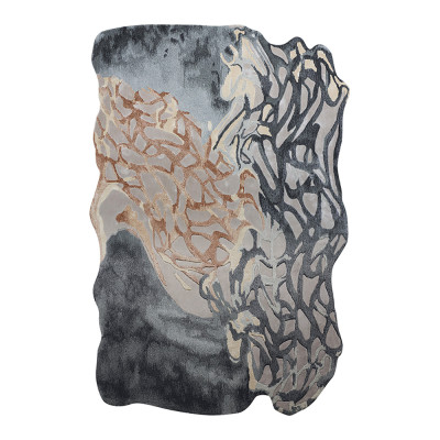 Изысканный ковер Abstract Modern Rug I неправильной формы с абстрактным дизайном