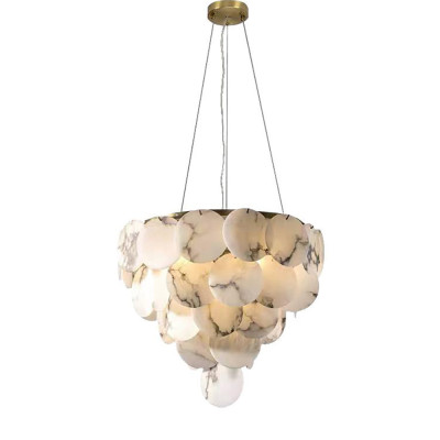 Мраморная Люстра Marble Circles Chandelier 60