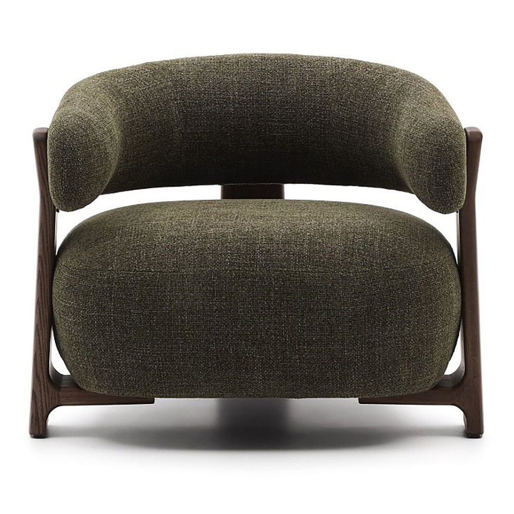 Дизайнерское Кресло Malwa Olive Chenille