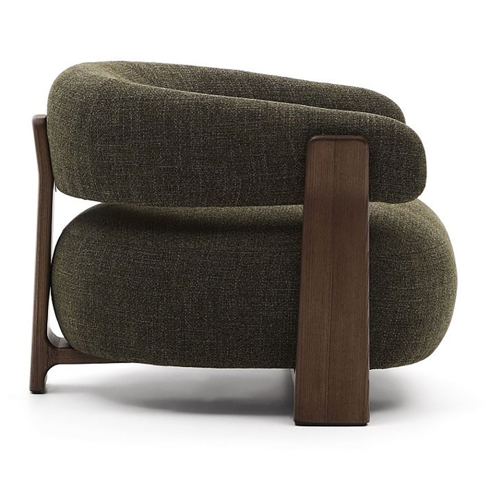 Дизайнерское Кресло Malwa Olive Chenille