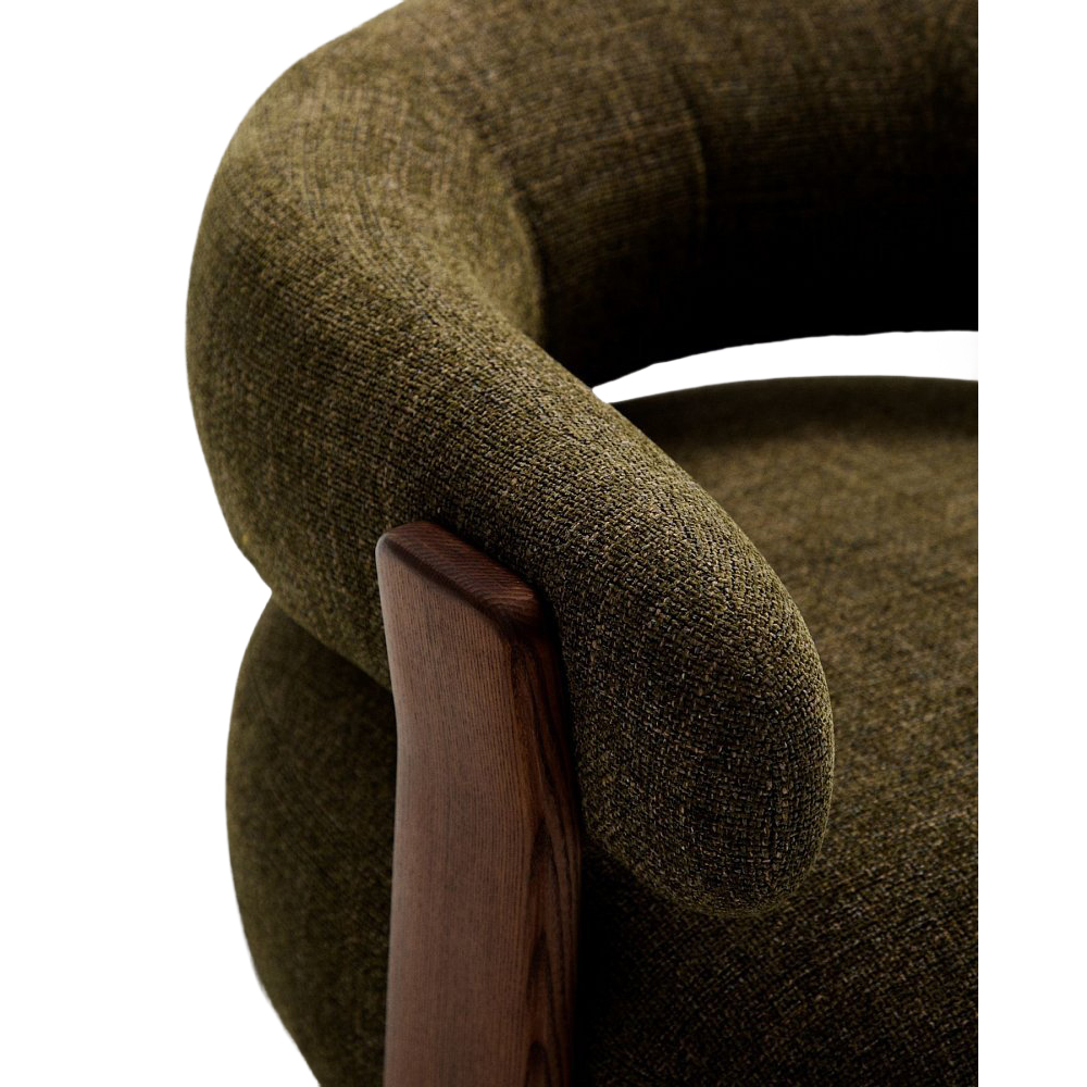 Дизайнерское Кресло Malwa Olive Chenille