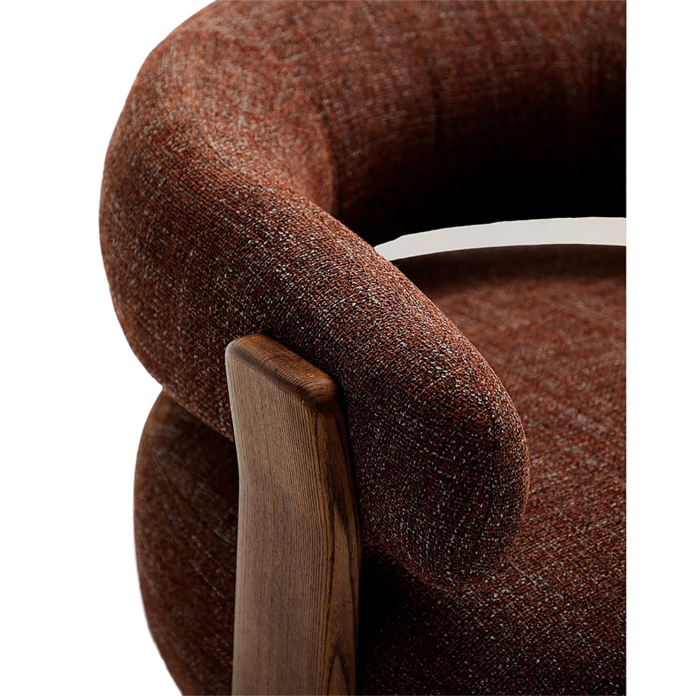 Дизайнерское Кресло Malwa Wine Chenille