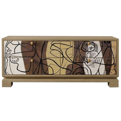 TV-тумба Morfey Artist and Model 4 ящика