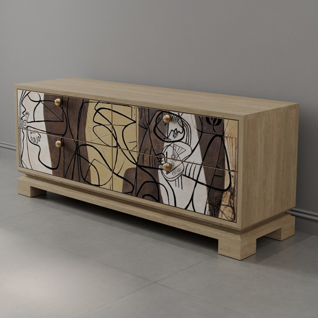 TV-тумба Morfey Artist and Model 4 ящика