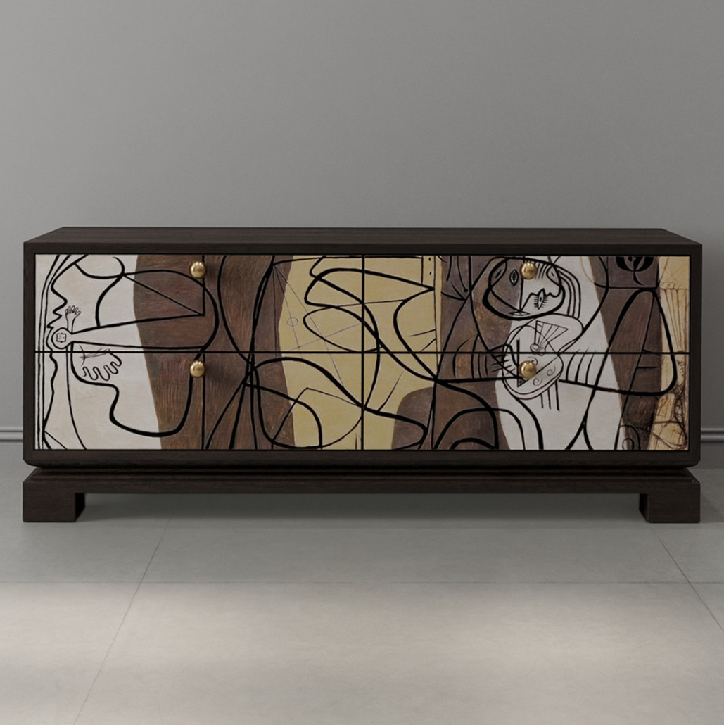 TV-тумба Morfey Artist and Model 4 ящика
