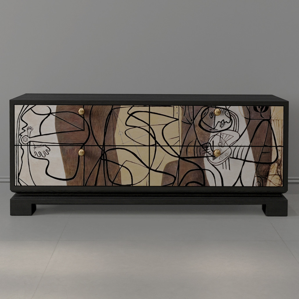 TV-тумба Morfey Artist and Model 4 ящика
