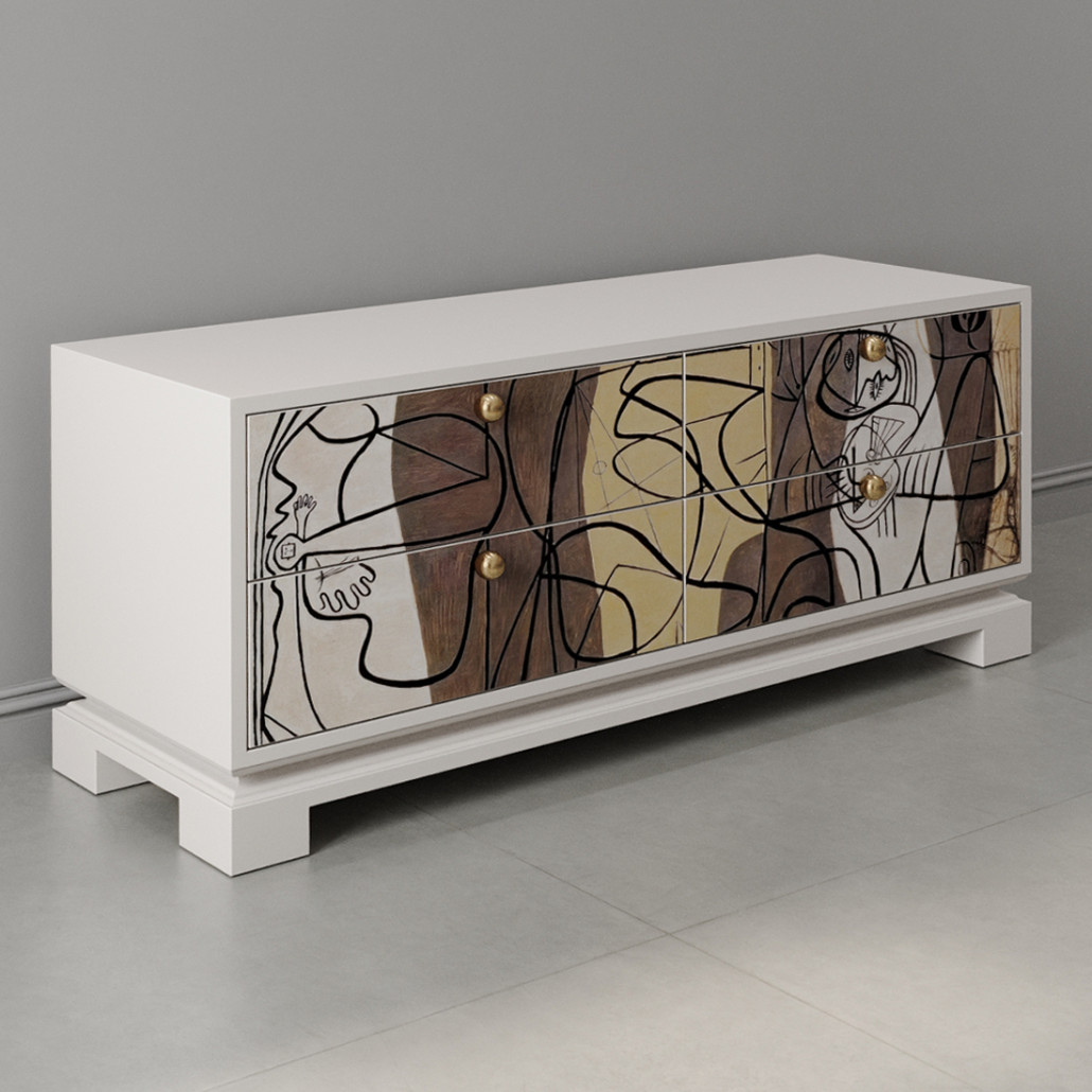 TV-тумба Morfey Artist and Model 4 ящика