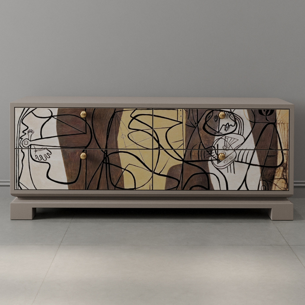 TV-тумба Morfey Artist and Model 4 ящика