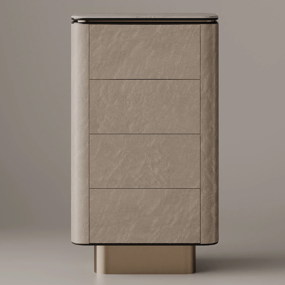 Комодс высокий с 4-мя выдвижными ящиками Floating Chest of Drawers