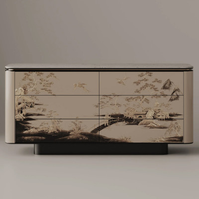 Комод Japanese Plum Blossom Garden 6 ящиков