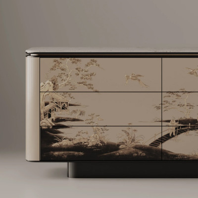 Комод Japanese Plum Blossom Garden 6 ящиков