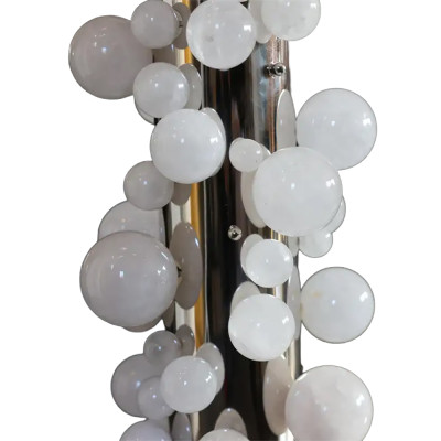 Современное Бра белые шарики Bubble Rock Crystal Wall Lamp