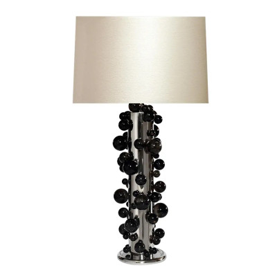 Лампа прикроватная Bubble Rock Crystal Table Lamps Черное стекло