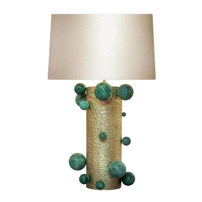 Лампа прикроватная Bubble Rock Crystal Table Lamps Зеленое стекло