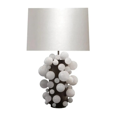 Лампа прикроватная Bubble Rock Crystal Table Lamps Белое стекло