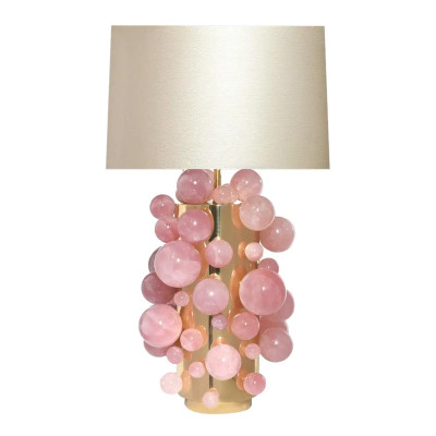 Лампа прикроватная Bubble Rock Crystal Table Lamps Розовые шарики