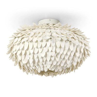 Потолочный Современный светильник чешуя White Bionic Cloud Petals Ceiling lamp