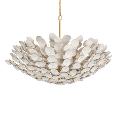 Современная Люстра бионической формы Organic Modern White Bionic  Chandelier