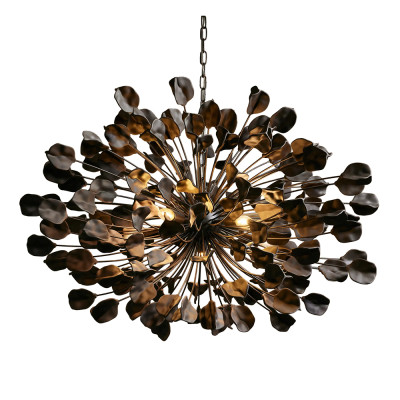 Современный светильник бионической формы Черный Organic Modern White Bionic Chandelier