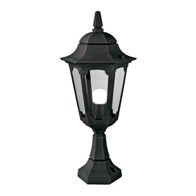 Фонарь-пьедестал классической формы в матовом черном цвете Elstead Lighting