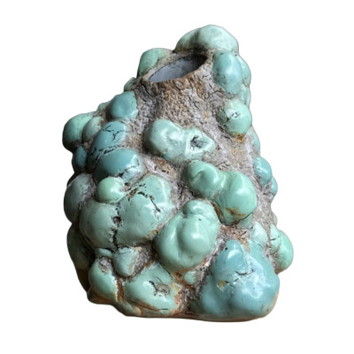 Ваза современной бионическрй формы Turquoise