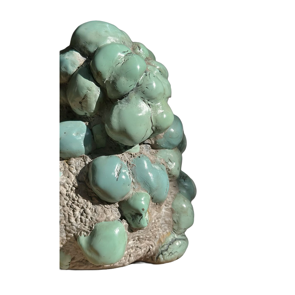Ваза современной бионическрй формы Turquoise