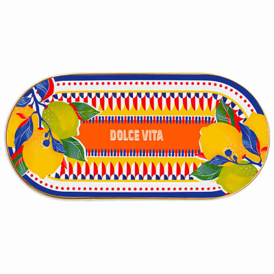 Овальный поднос DOLCE VITA "LEMON"