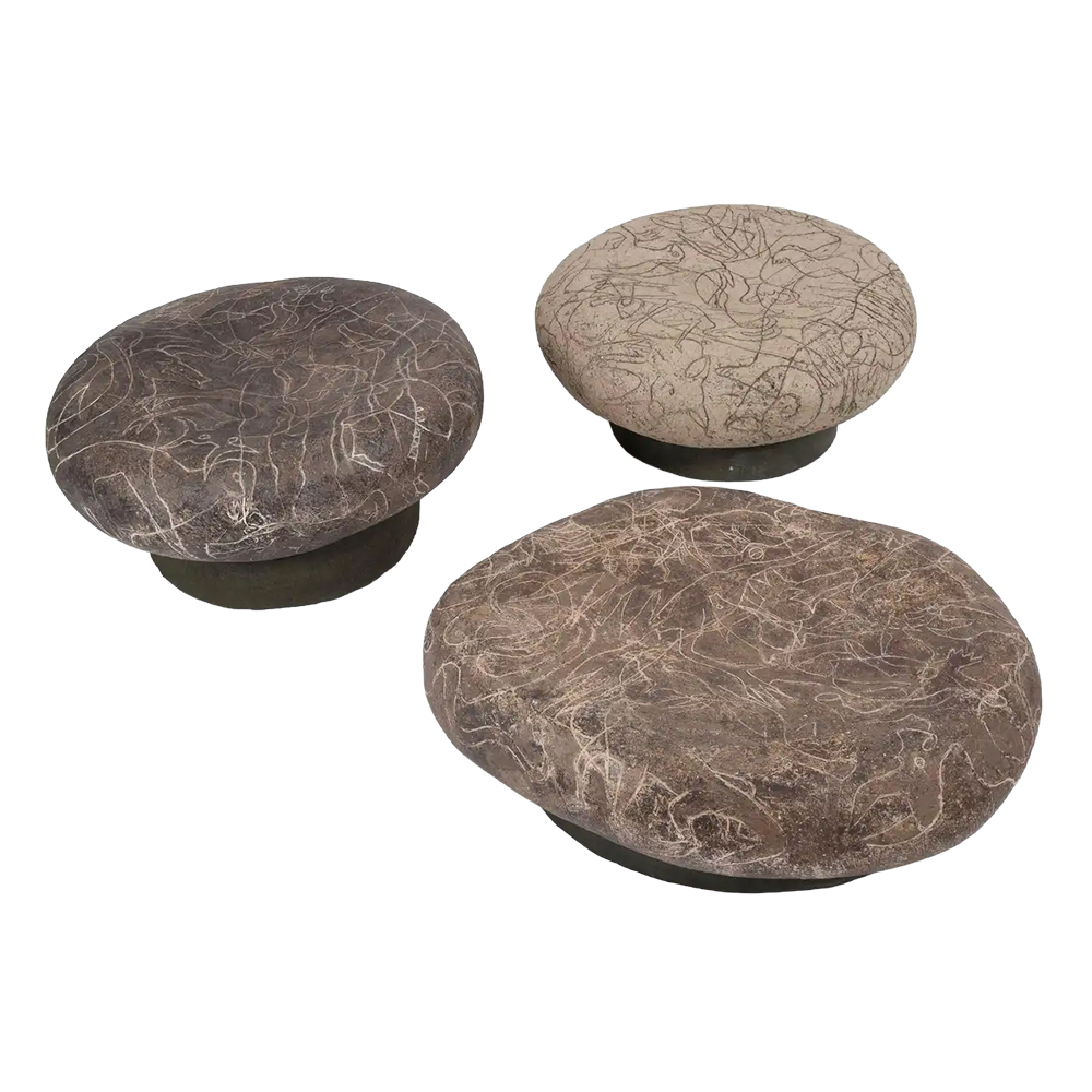 Комплект низких столиков Sea stone Coffee Tables комплект из 3-х