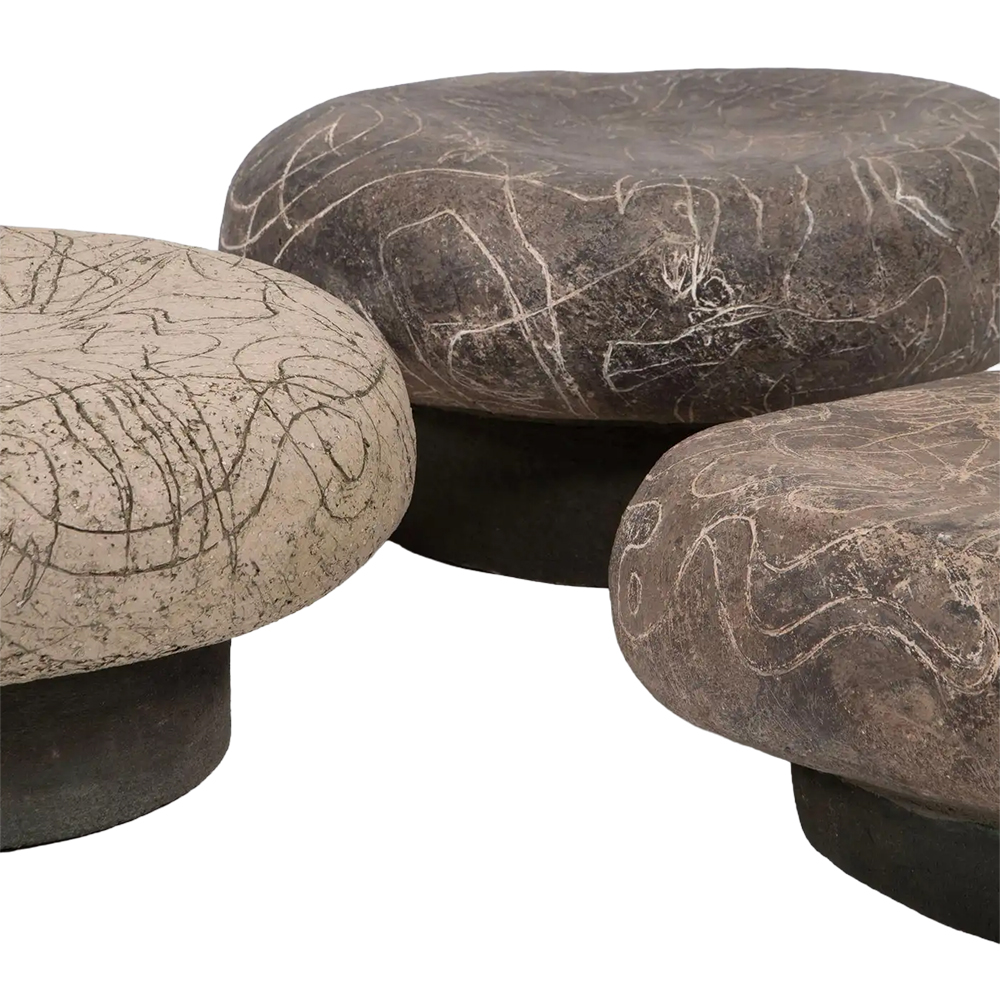 Комплект низких столиков Sea stone Coffee Tables комплект из 3-х
