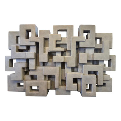Объемное панно на стену "Лабиринт" Monumental Wall Sculpture