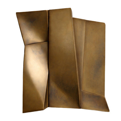 Cовременное объемное 3d панно Джапанди Gold Feelings