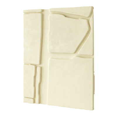 Cовременное объемное 3d панно Джапанди White Chocolate