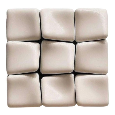 Cовременное объемное 3d панно Джапанди Square Tiles